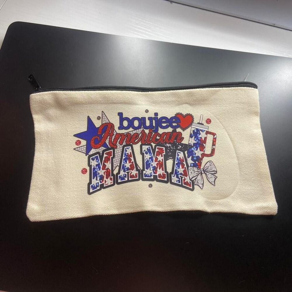 Boujee Mama Zipper Pouch